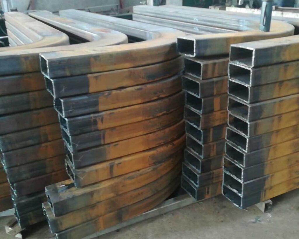 Stretch Bending of Steel Tubes