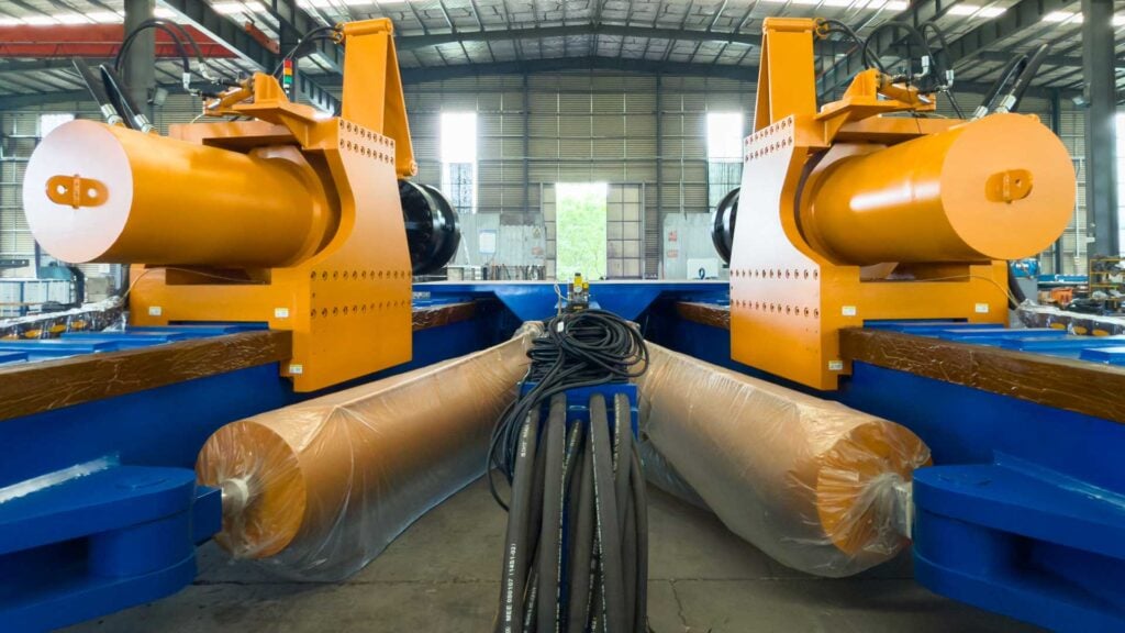 Main Arms of PBF-C400 Stretch Forming Machine