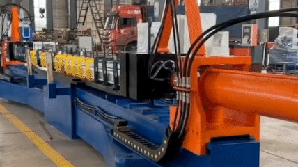 Swing Arm Stretch Forming Machine